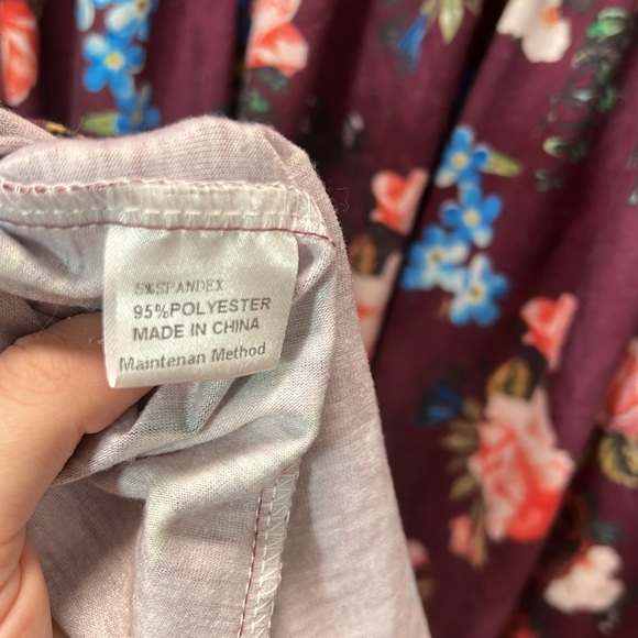 Comfy Fit Floral Long Sleeve Dress - Picture 14 of 16